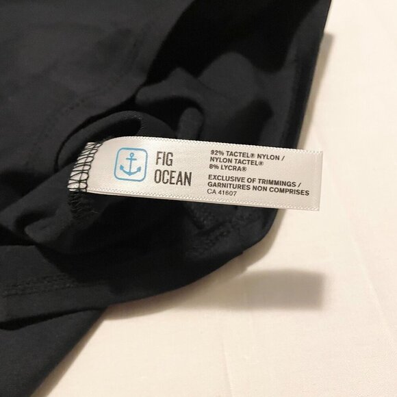 Fig Clothing Ocean Tank Top Black Womens Size Small - Picture 11 of 16